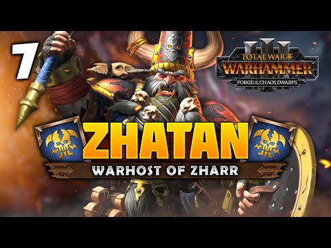 UNSTOPPABLE CHAOS DWARFS! Total War: Warhammer 3 - Zhatan the Black - Chaos Dwarf [IE] Campaign #7
