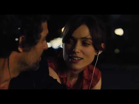 Begin Again trailer still: rooftop gear and skyline suggesting live recording