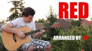 Taylor Swift - Red (fingerstyle guitar cover by Peter Gergely) [WITH TABS]