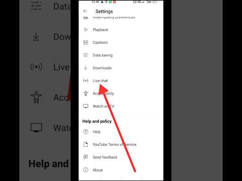 YouTube Live Chat Kaise Off Kare #shorts #youtubeshorts #mobile