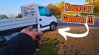 J'achète une nouvelle camionnette pour faire la ferraille !!! #Renault #master