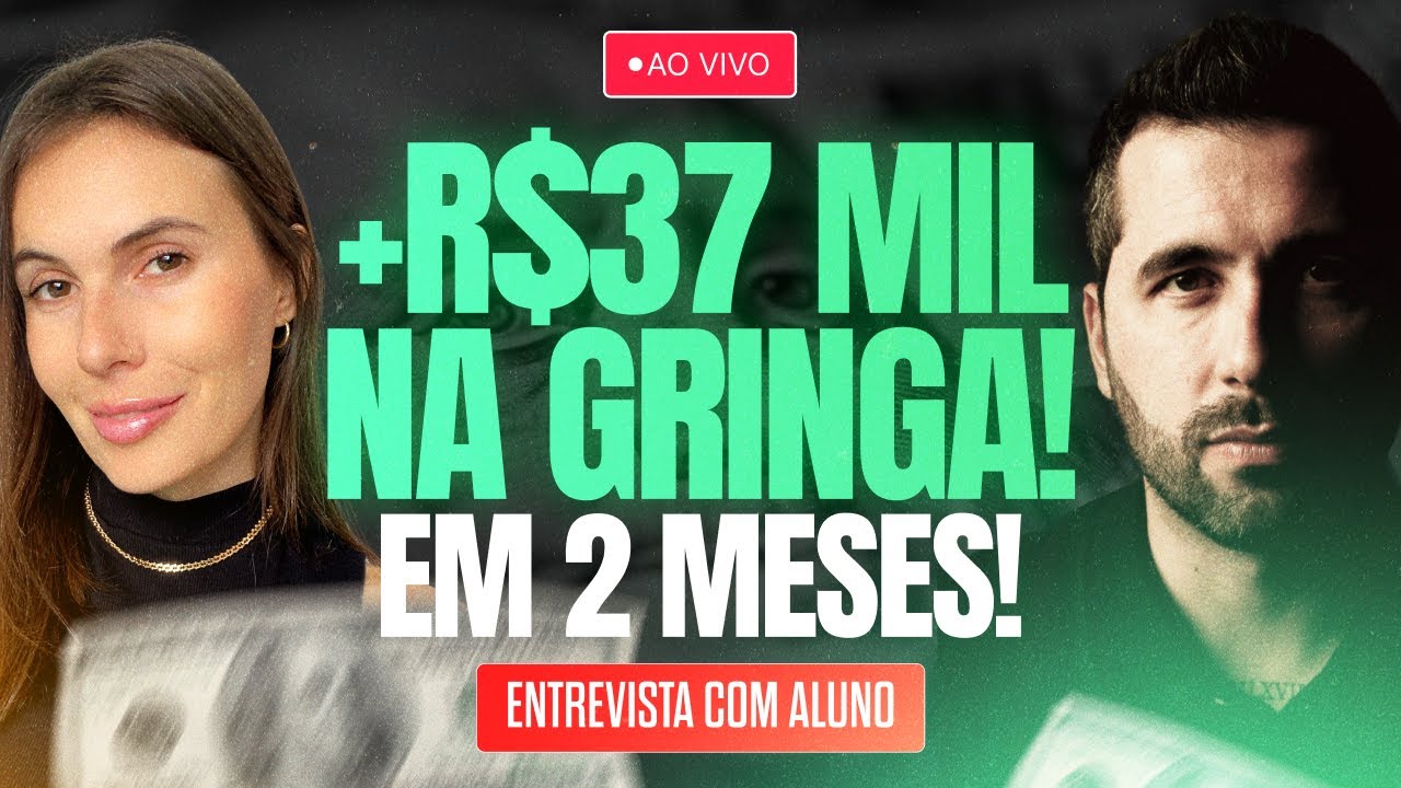 ALUNA conta como FATUROU + R$37 MIL na GRINGA em APENAS 2 MESES