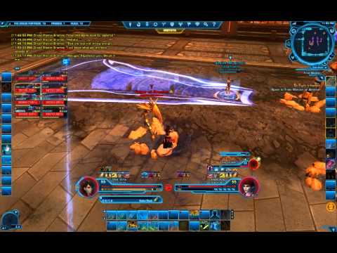 SWTOR - The Dread Fortress HM, last boss, Dread Master Brontes (01-21-2014)