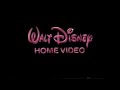 Walt Disney Home Video Walt Disney Pictures Logos RARE 1990