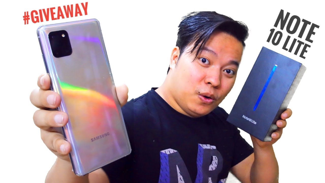 Samsung Note 10 Lite Unboxing & First Impressions + Giveaway🎁🎁