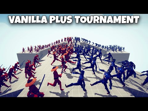 VANILLA PLUS TOURNAMENT - MELEE UNIT vs MELEE UNIT - Totally Accurate Battle Simulator TABS