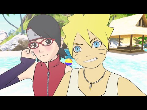 Boruto and Sarada Honeymoon! (naruto vrchat)