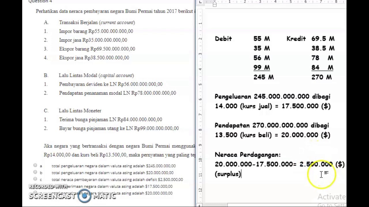 Pertanyaan tentang Neraca Pembayaran: Mengungkap Fakta-Fakta Menarik di