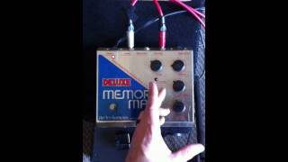 Video thumbnail for Vintage electro harmonix deluxe memory man by Howard Ulyate