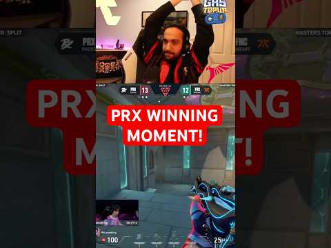 2 vs 4 Paper rex win those!!! Fnatic เล่นได้โหดมาก! #valorant #prx #vct #masterstoronto #fnatic