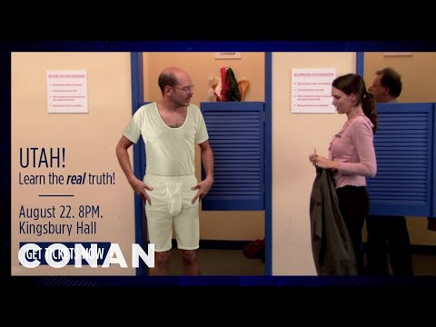 David Cross Upset A Lot Of People In Utah With This Tweet | CONAN on TBS