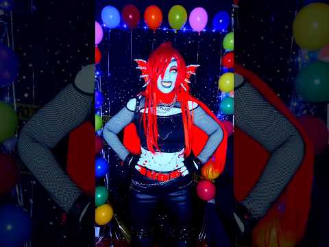Fishy Love 💙 #undertale #undyne #undertalecosplay #undynecosplay #deltarune #cosplay #shorts
