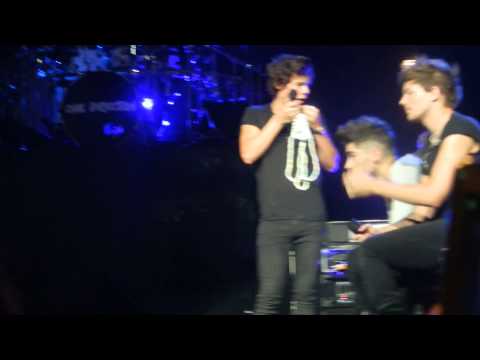 HARRY  TRIES ON CANDY THONG LIVE IN COLUMBUS, OHIO 6/18/13