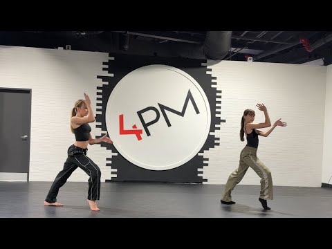 Jazz class at 4pm - Isabella and Diana Kouznetsova