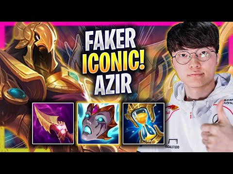 FAKER IS BACK WITH HIS ICONIC AZIR! - T1 Faker Plays Azir MID vs Zed! | Season 2024