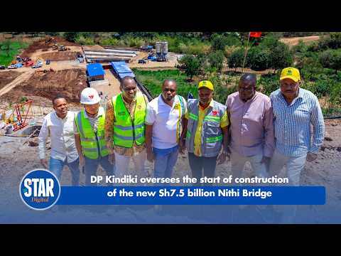 DP Kindiki oversees the start of construction of the new Sh7.5 ...
