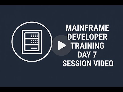 Day7  Dec 15 2025 TSO ISPF Mainframe Introduction