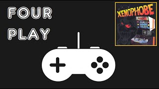Four Play - Xenophobe - 8-bit Computer Comparison