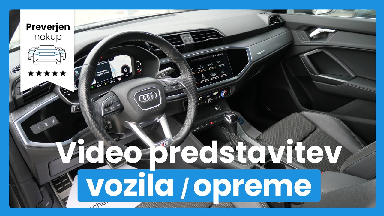 Audi Q3 Sportback 35 TFSI S tronic S Line - SLOVENSKO VOZILO