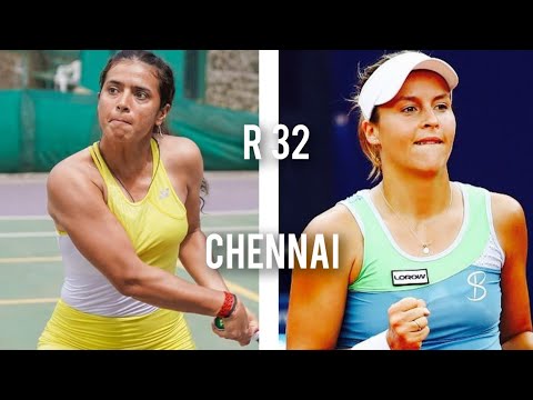 Tatjana Maria VS Ankita Raina | WTA 250 Chennai Open 2022