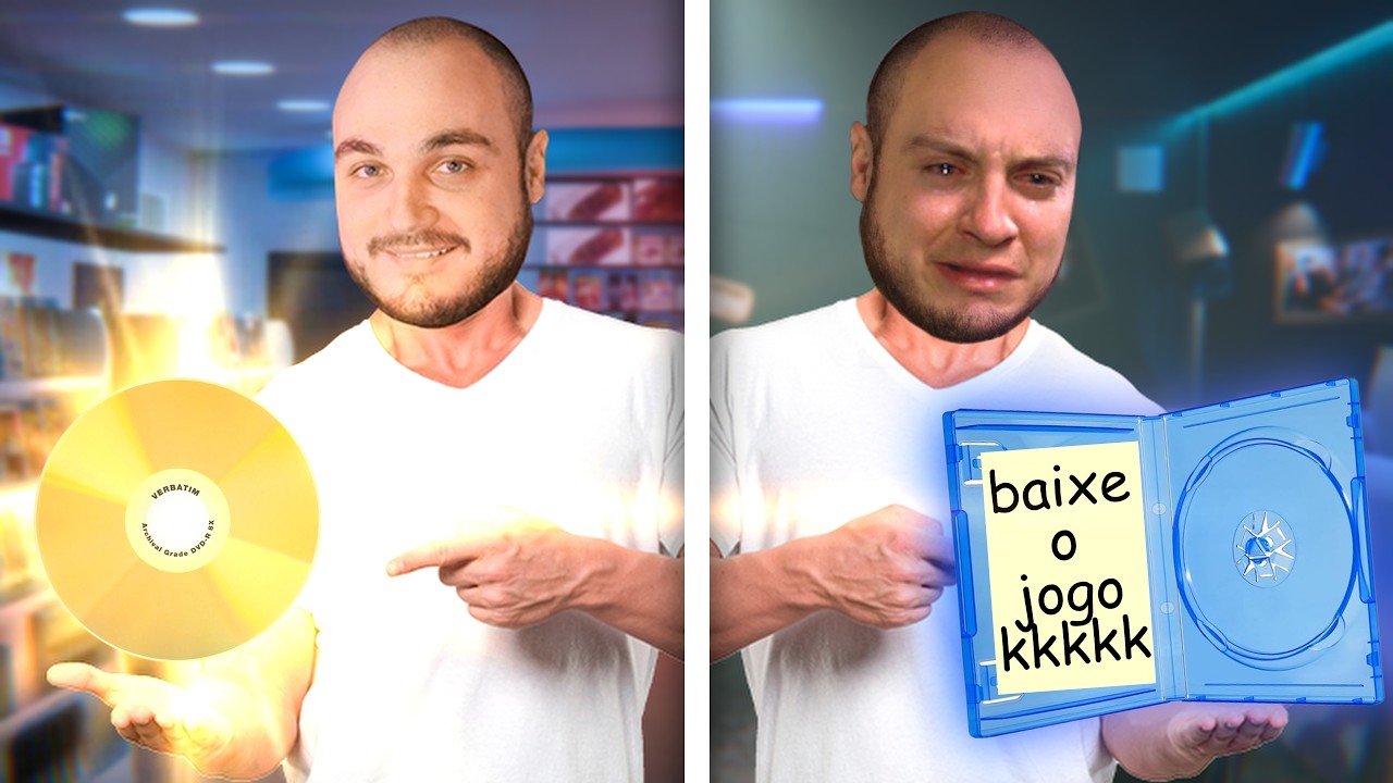 Mídias físicas: O auge e a QUEDA