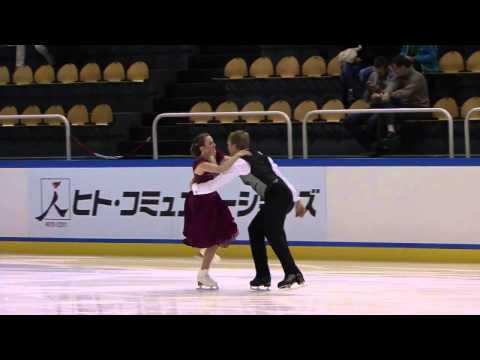 ISU 2014 Jr Grand Prix Courchevel Free Dance Sarah VADSKJAER GRAPEK / Malcolm JONES DEN