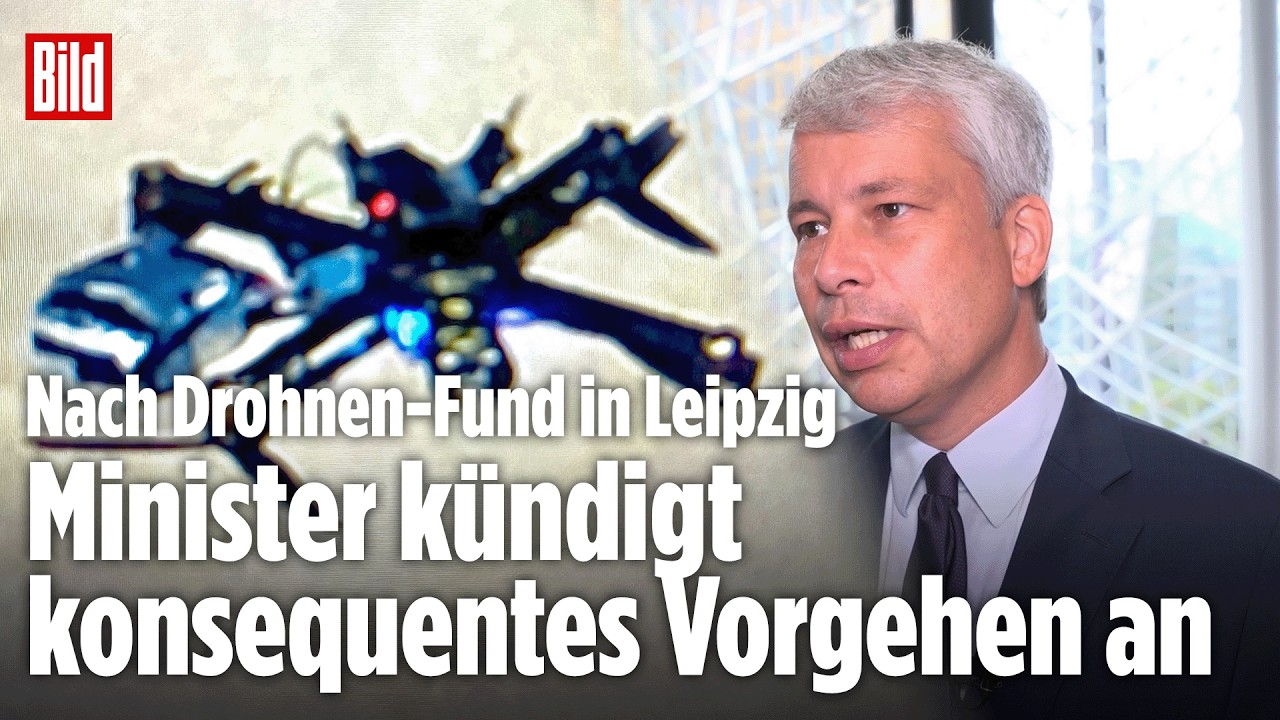 Flughafen Leipzig: Verkehrsminister warnt vor konkreter Gefahr durch Drohnen-Angriffe | Vertraulich