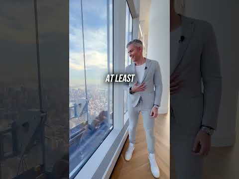 Window Washers on the Highest Residential Building in the World #shorts