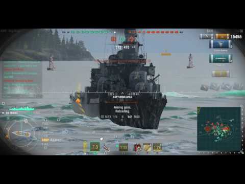 World of Warships 0.5.14.1: Fubuki Battle 01