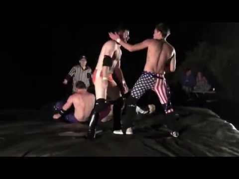 Fur & Loathing ("Big Cat" Scott Henson & Kaden Talbain) vs. Zayne & Brad Rush, 6/14/13