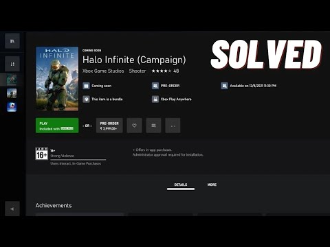How to Fix Clicking on Halo Infinite (Campaign) Play Button on Xbox App Not Launching the Game