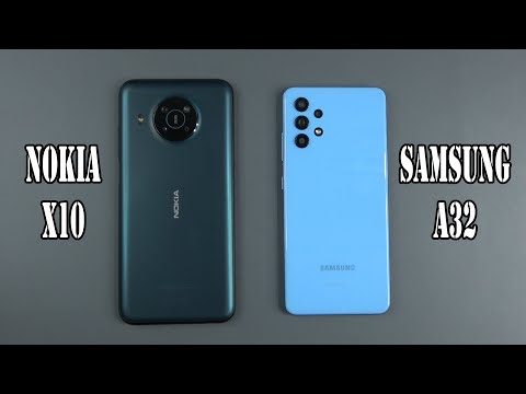Nokia X10 vs Samsung Galaxy A32 | SpeedTest and Camera comparison