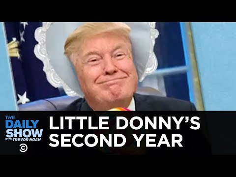 Little Donny's Second Year | The Daily Show