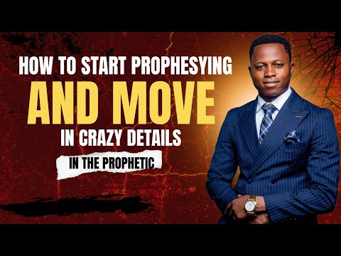 HOW TO START PROPHESYING AND MOVE IN CRAZY DETAILS IN THE PROPHETIC|| PROPHET DAVID RAUF