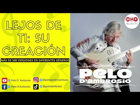 LEJOS DE TI: su CREACIÓN - PELO D'AMBROSIO‼️ 😲🇵🇪 (Talleres Perú de Colores)