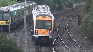 preview picture of video 'NIR Class 3000 CAF passing through Drogheda'
