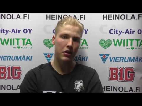 Vierumäki United - KJT-Haukat 23.11.2016 - Ottelun tunnelmat