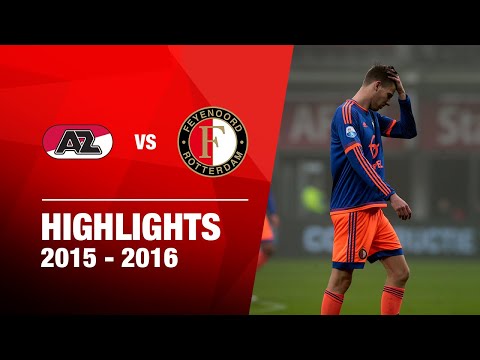 Highlights | AZ - Feyenoord | Eredivisie 2015-2016