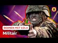 SCHIETEN en TRAINEN als MILITAIR ? | Beunen Met Lola