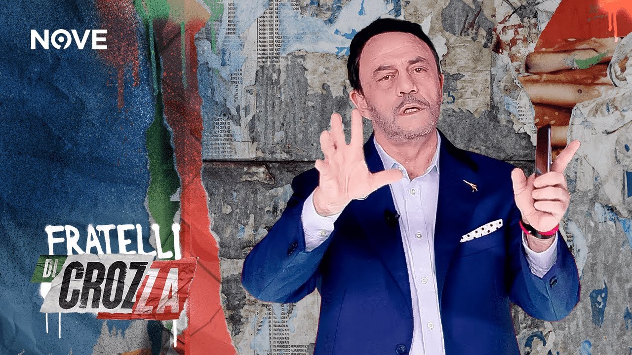 Crozza Salvini "Gli europei non hanno una visione io sono per la sanità e la pace ok?"