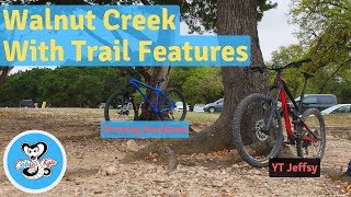 Riding with Trail Features at Walnut Creek - Austin TX
