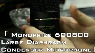 Video thumbnail for Unboxing: Monoprice 600800 Large Diaphragm Condenser Microphone by Civvie