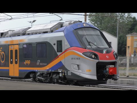 2019-06-22 La ferrovia Milano Bologna tra sole e acquazzoni estivi 5/16 - Il traffico di Fidenza