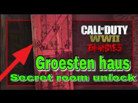 Call of Duty WW2 Groesten Haus secert room Easter Egg