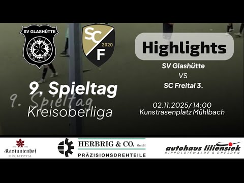 SV Glashütte vs. SC Freital III. |Highlights| ⚽️ Kreisoberliga @kvfsoe 🔥