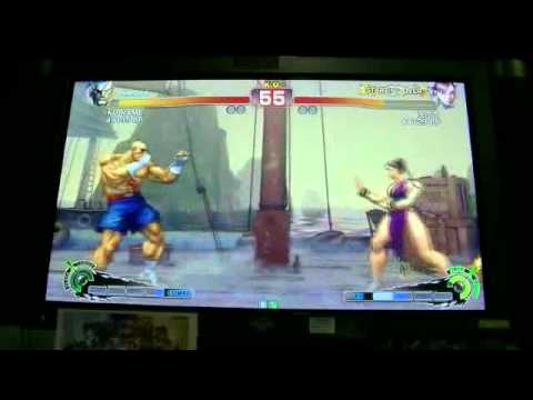 RF (Sagat) vs Efute (Chun-Li)