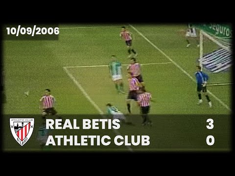 ⚽️ [Liga 06/07] J2 I Real Betis 3 - Athletic Club 0 I LABURPENA