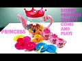 Disney Princess Teapot Set Kids Playtime Pink Girls Toy Review Tea Cup