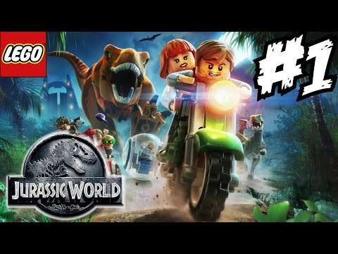 Lego Jurassic World Walkthrough Part 1 Gameplay Let's Play Guide Playthrough 1080p HD review