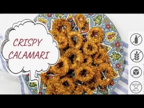 MONSTER CRISPY CALAMARI | Gluten-Free | No batter |No Dairy